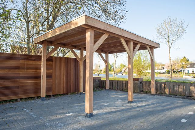Carport van hout bouwen : Een doe het zelf handleiding