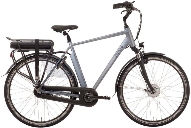 Bimas eCity 7.1 Elektrische Herenfiets 28 inch 57 cm Cool Grey