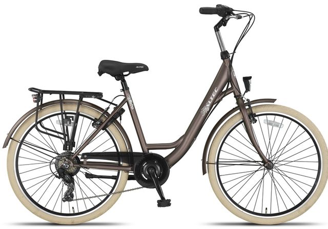 Altec Metro 7 Speed 26 inch Meisjesfiets Terra Brown