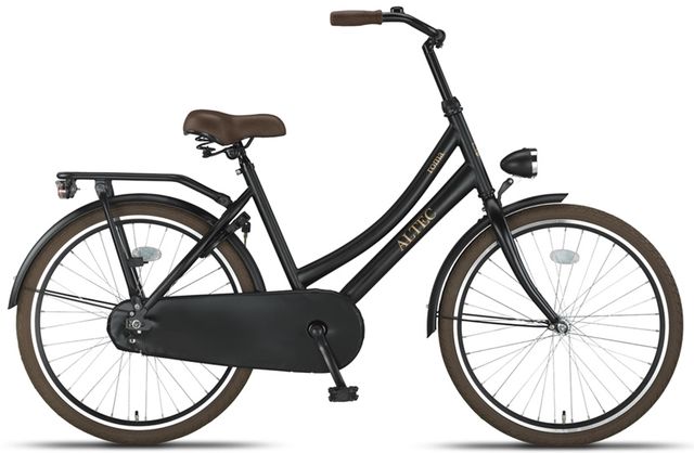 Altec Roma 24 inch Meisjesfiets Mat Zwart