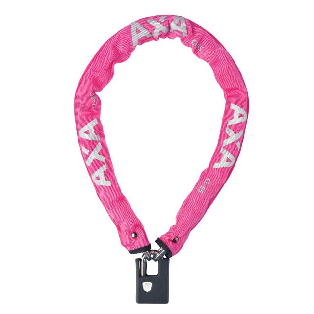 AXA Clinch+ 85 cm Kettingslot 6 mm Roze