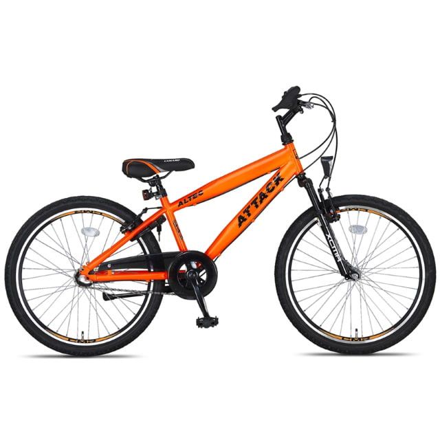 Altec Attack 24 inch Jongensfiets N3 Neon Orange