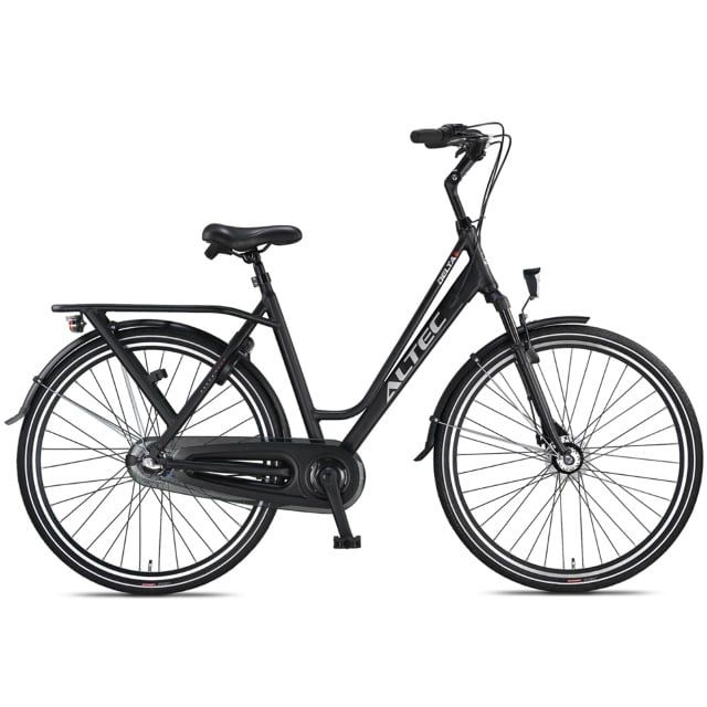 Altec Delta Plus 28 inch 56 cm Damesfiets N3 Mat Zwart