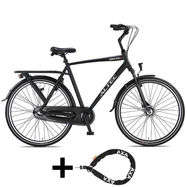 Altec Delta Plus Heren N3 RB 28 inch 54 cm Mat Zwart met insteekketting