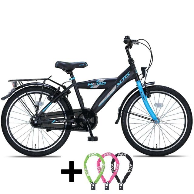 Altec Hero 20 inch Jongensfiets Deep Sky Blue AXA