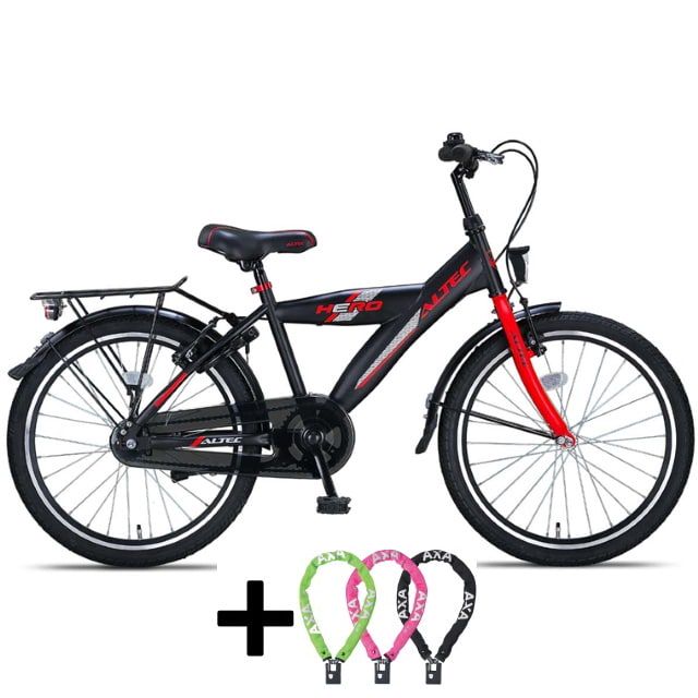 Altec Hero 20 inch Jongensfiets Fire Red AXa