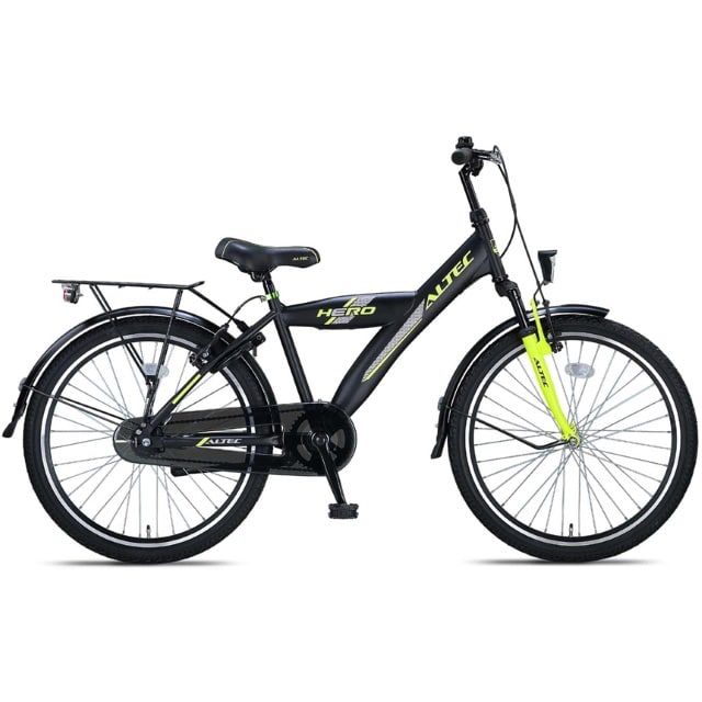 Altec Hero 24 inch Jongensfiets Lime Green