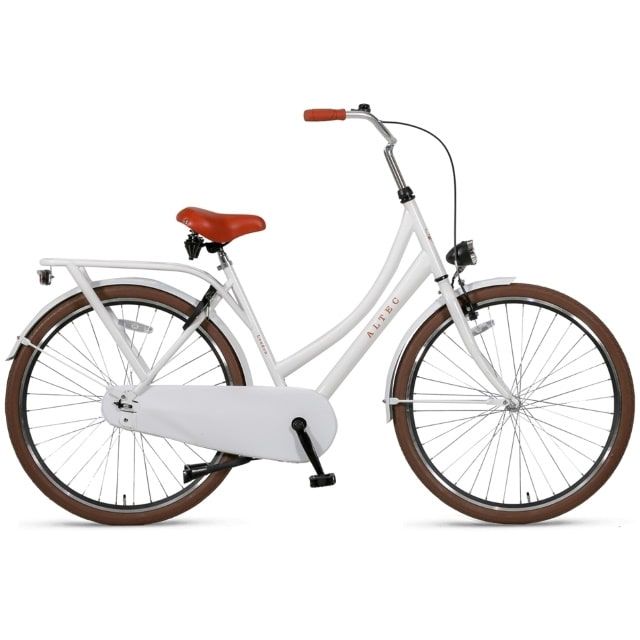 Altec London 28 inch 52 cm Omafiets de Luxe Sparkle White