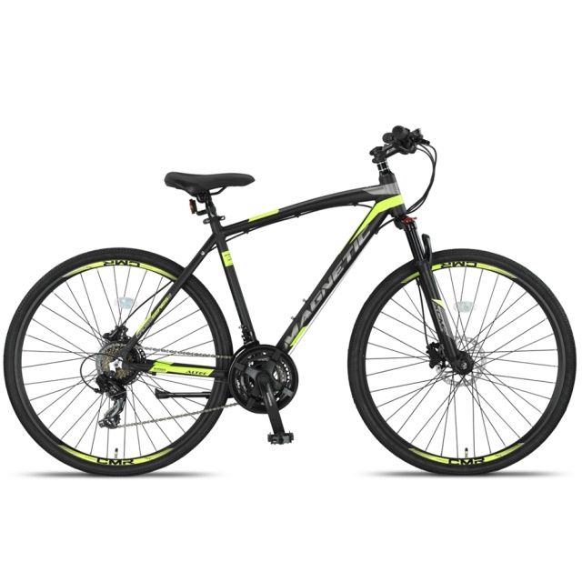 Altec Magnetic Trekking 21 Speed Heren 28 inch 51 cm Black Lime.jpg