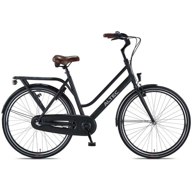 Altec Manta 28 inch Damesfiets N3 55 cm Mat Zwart