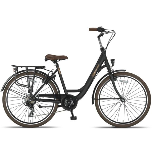 Altec Metro 7 Speed 26 inch Meisjesfiets Mat Zwart