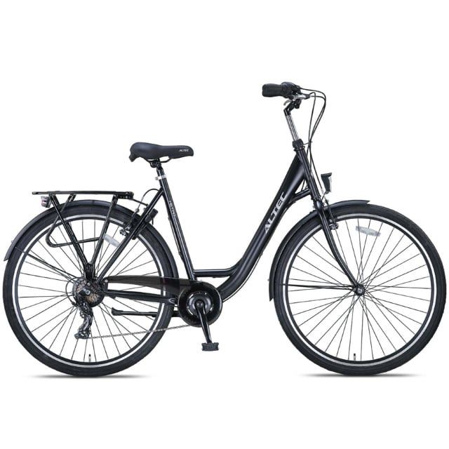 Altec Metro 28 inch Damesfiets 49 cm Mat Zwart