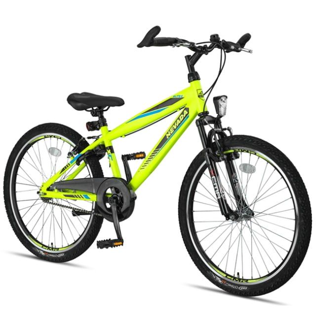 Altec Nevada 24 inch Jongensfiets Neon Lime