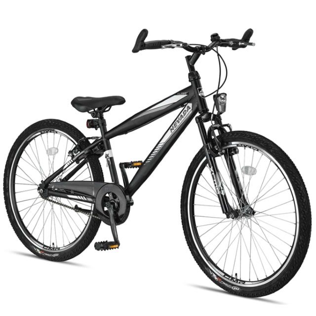 Altec Nevada 26 inch Jongensfiets Mat Zwart 2021
