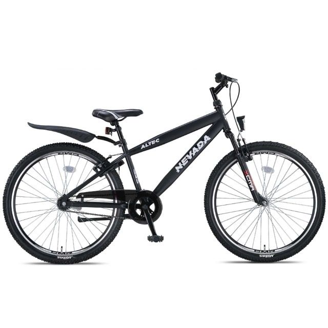 Altec Nevada 26 inch Jongensfiets Mat Zwart