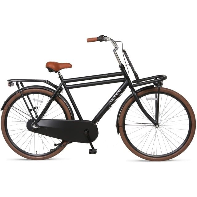 Altec Nostalgia 28 inch 58 cm Heren Transportfiets N3 Mat Zwart