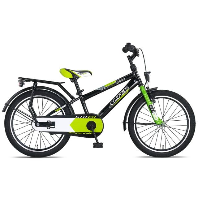 Altec Stitch 20 inch Jongensfiets Black Green