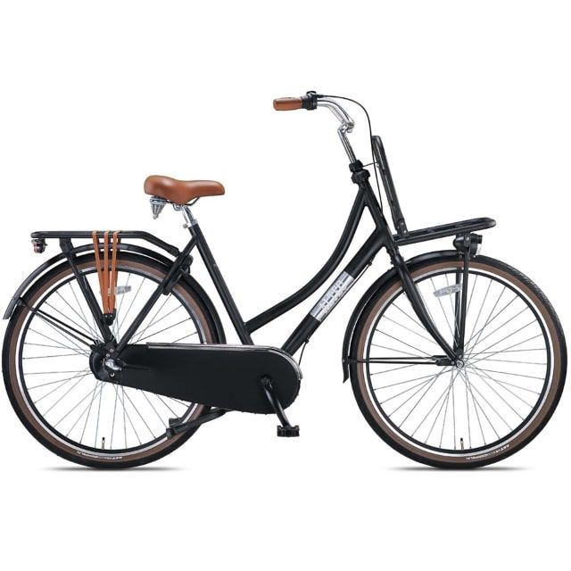 Altec Vintage 28 inch 50 cm Transportfiets N3 Mat Zwart