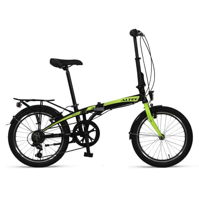 Altec Vouwfiets 6 Versnellingen 20 inch Black Lime