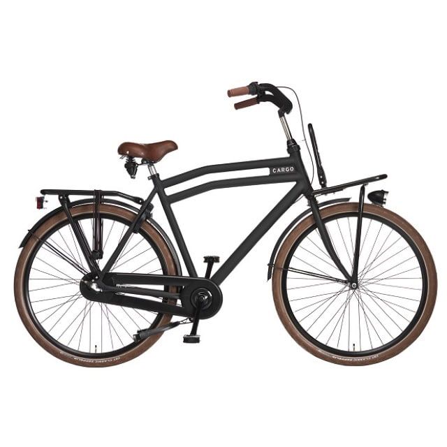 Avalon Cargo 3 Versnellingen 28 inch Mat zwart