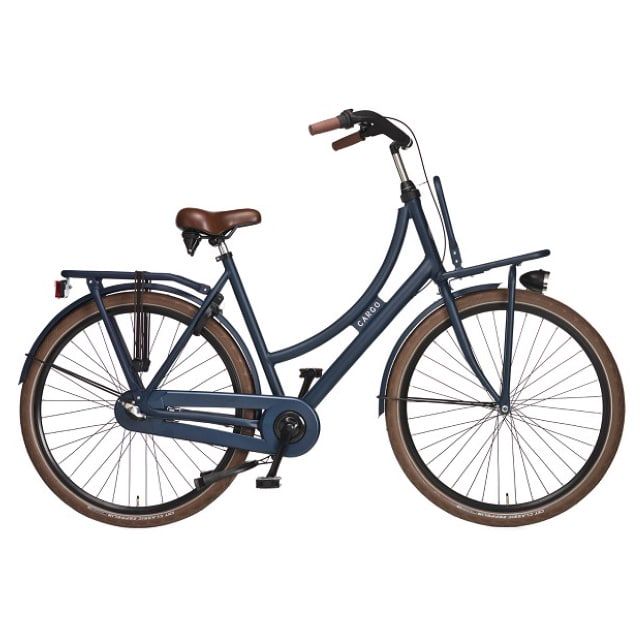 Avalon Cargo Dames 3 Versnellingen 28 inch Mat Blauw