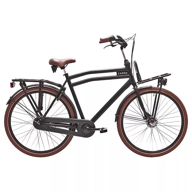 Avalon Cargo Heren 7SP RB 28 inch 59 cm Mat Zwart