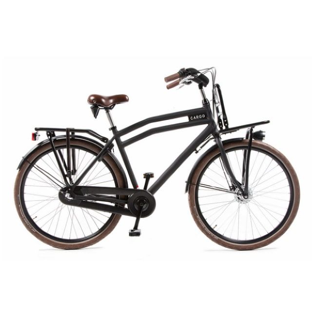 Avalon Cargo RB 3 Versnellingen 28 inch Mat zwart