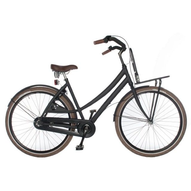 Avalon Cruzz 3 Versnellingen 28 inch Mat Zwart