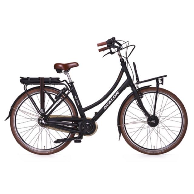 Avalon E Cargo 3 Versnellingen 28 inch Mat Zwart