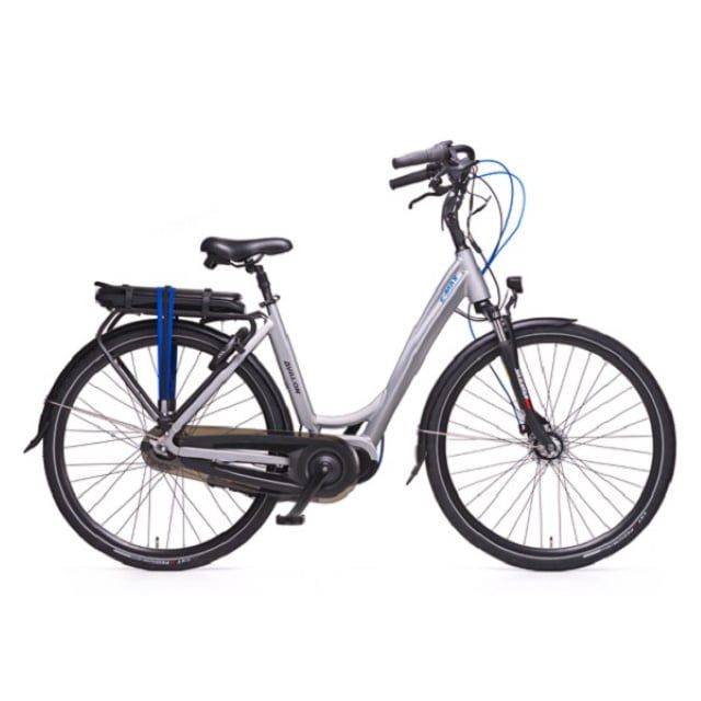 Avalon E Max 8 Versnellingen 28 inch D50 Zilvergrijs