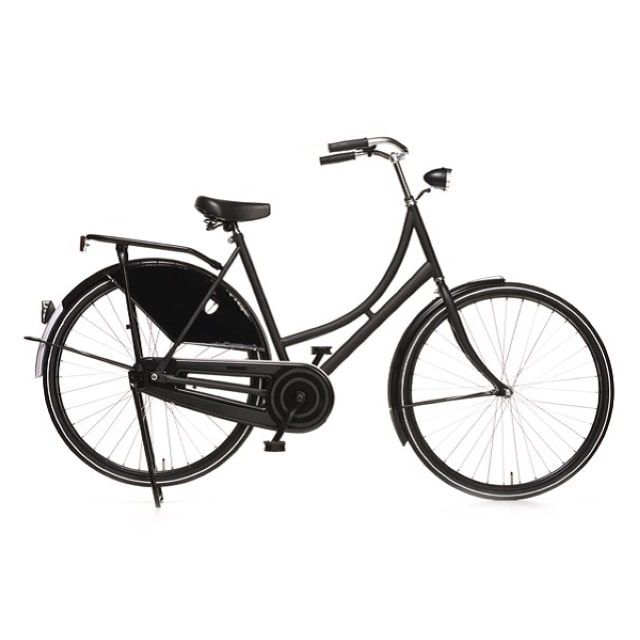 Avalon Omafiets 28 inch Mat Zwart
