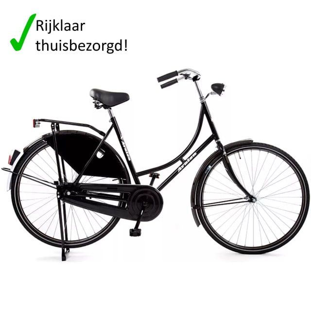 Avalon Omafiets Basic 28 inch 57 cm Zwart 100p