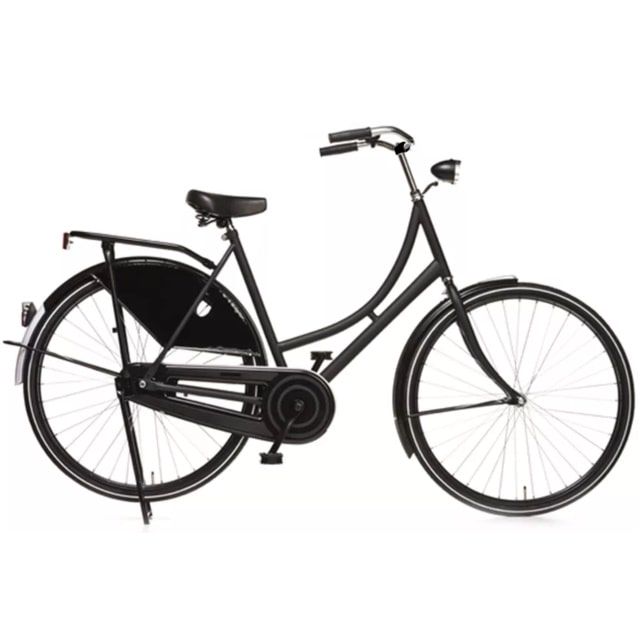 Avalon Omafiets Export 28 inch 57 cm Mat Zwart