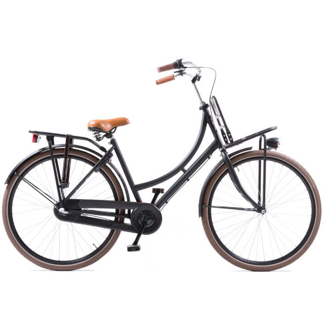 Avalon Pic-Up N3 Dames Transportfiets 28 inch 57 cm Mat Zwart