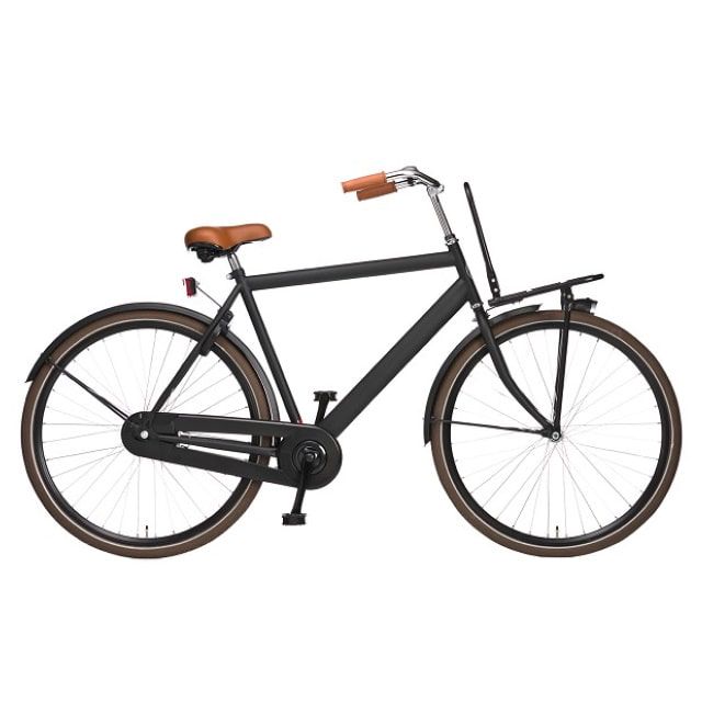 Avalon Transporter Heren 28 inch Mat Zwart
