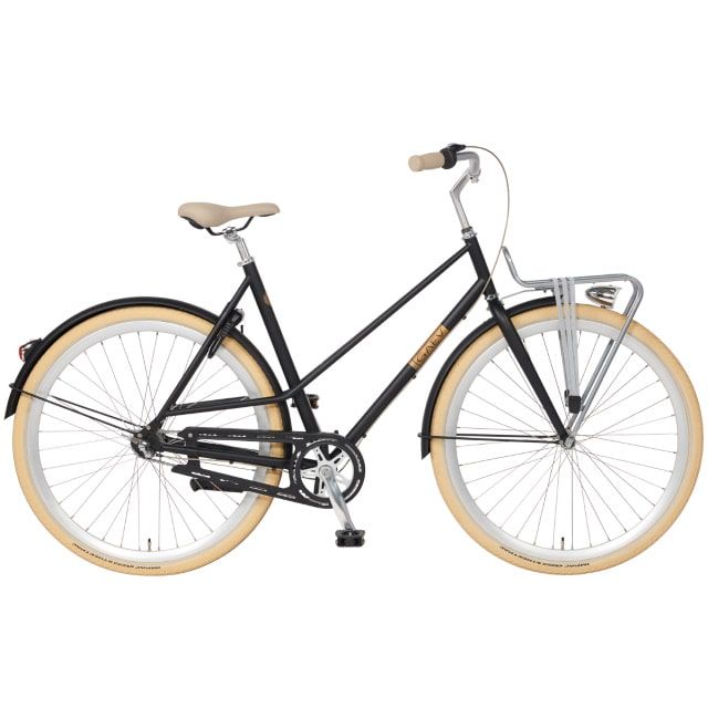 BSP Gaev RN3 Dames 28 inch 51 cm Zwart Mat