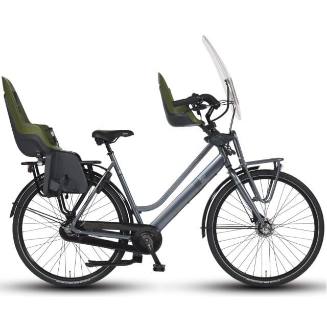 BSP La Dolce Vita 7 Versnellingen 28 inch 51 cm Platina Grijs Glans