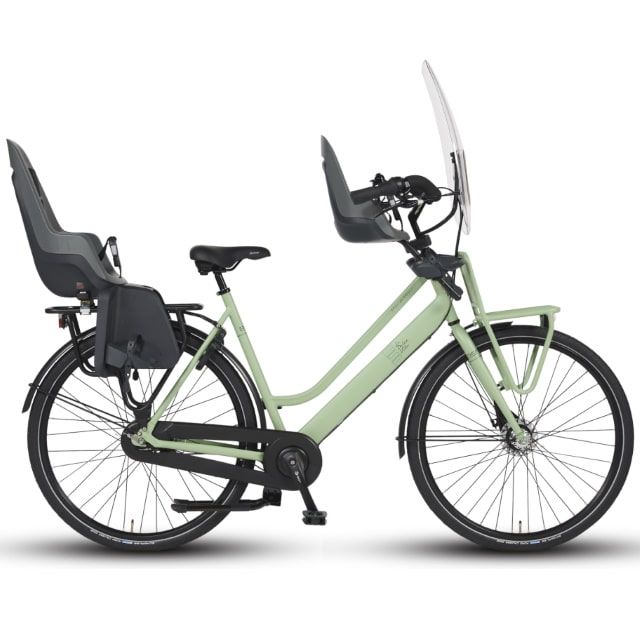 BSP La Dolce Vita 3 Versnellingen 28 inch 57 cm Retro Groen Mat