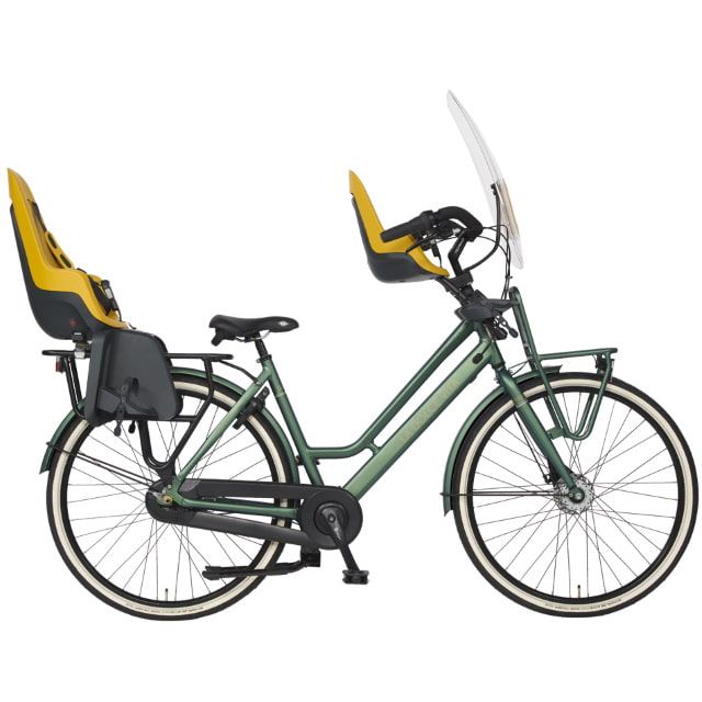 BSP La Dolce Vita N7 Moederfiets 28 inch 57 cm Honing Groen Mat