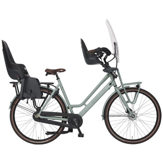 BSP La Dolce Vita N7 Moederfiets 28 inch 57 cm Oceaan Grijs Mat