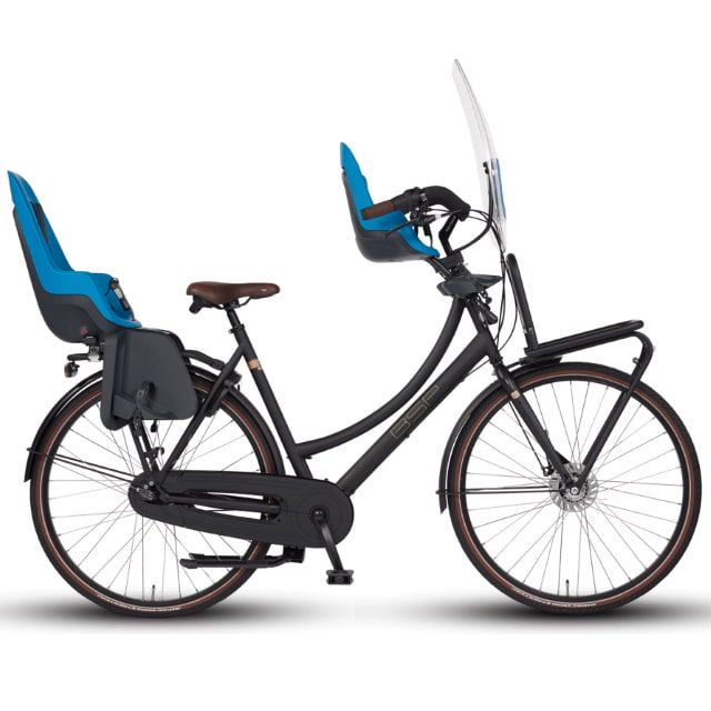 BSP La Scala N3 Moederfiets 28 inch 51 cm Zwart Mat