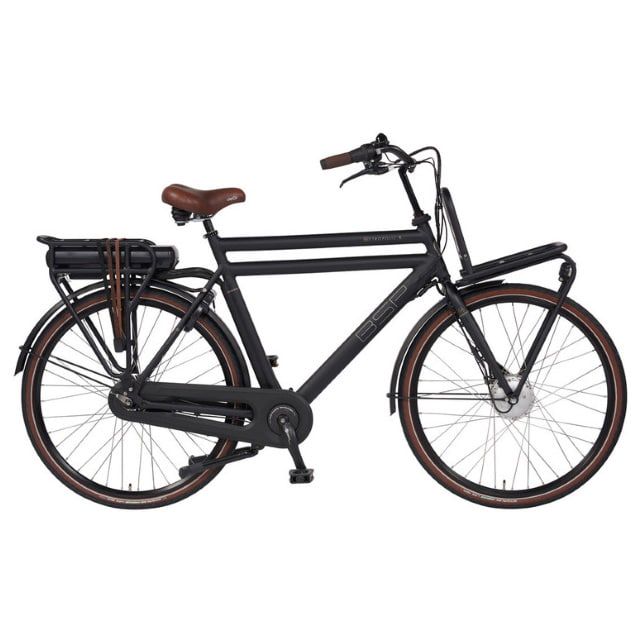 BSP Metropolis E Heren 7 Versnellingen 28 inch H55 Black Mat