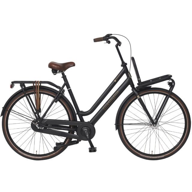 BSP Metropolis RN3 Dames 28 inch 51 cm Zwart Mat