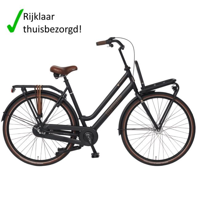 BSP Metropolis RN3 Dames 28 inch 57 cm Zwart Mat 100p