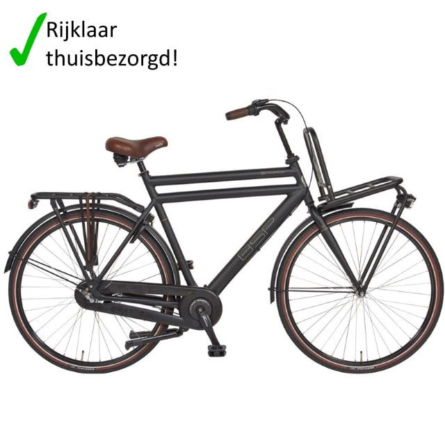 BSP Metropolis RN3 Heren 28 inch 50 cm Zwart Mat 100p