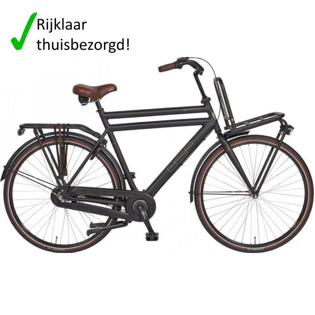 BSP Metropolis RN3 Heren 28 inch Zwart Mat 100p