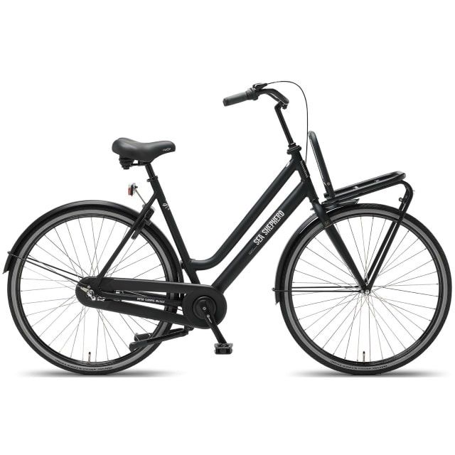 BSP Metropolis Sea Shepherd Dames 28 inch 51cm RN3 Zwart Mat