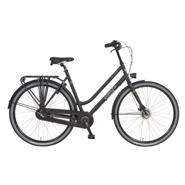 BSP O Seven Dames 3 Versnellingen 28 inch Mat Black