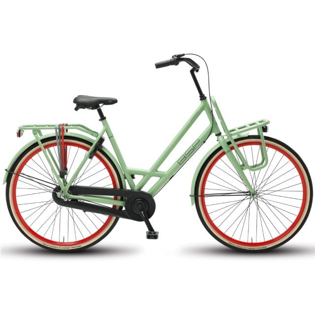 BSP Viking Dames 3SP 28 inch 50 cm Retro Groen Mat