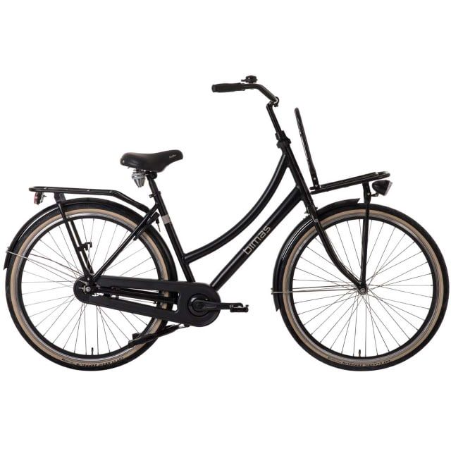 Bimas Transporter 1.0 Dames 28 inch Black 50 cm